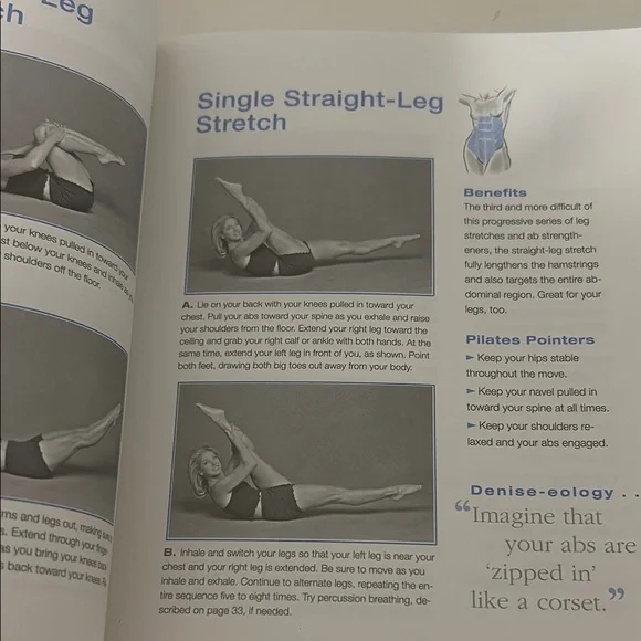 Denise Austin Pilates Book - Picture 5 of 6
